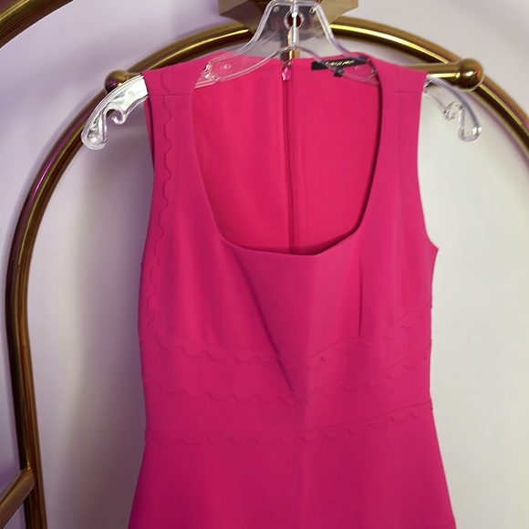 Kobi Halperin | Michaela Scalloped Fit-&-Flare Dress - Picture 12 of 13